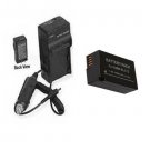 Battery + Charger for Panasonic DMCGH2K DMC-GH2H DMC-G5K DMC-G5KK DMC-G5KBODY