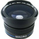 Fisheye Lens for JVC GZ-HD3U GZ-HD3US GZ-HD3EK GZ-HD3EX GZ-HD7U GZ-HD7E