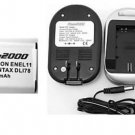 Battery +Charger for Sanyo VPC-E10 DMX-E10 VPCE10 DMXE10