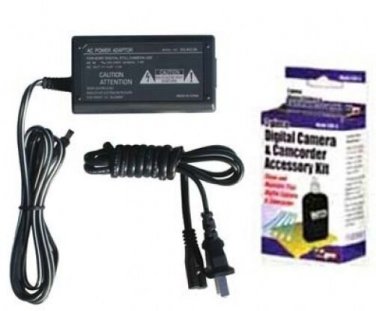 AC ADAPTER + Kit for GRD850UA GR-D850UB GR-D850UC GRD850UB GZ-MG555 GZ-MG130