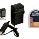 Battery + Charger for Olympus BLS-1 BLS1 BLS-01 BLS01