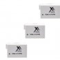 THREE 3X LP-E8 Batteries for Canon EOS Rebel T2i T3i T4i T5i 550D 600D 650D 700D