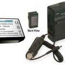 Battery + Charger for Canon LP-E10 LP-E10 5108B002AA  EOS REBEL T6,