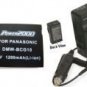 Battery + Charger for Panasonic DMCZX1A DMCZX1K DMC-ZX1R