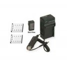 Two 2 NP-45B NP45B Batteries Battery + Charger for Fuji Film Z950EXR JX420 JX440