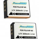 2 Batteries NP-85 for Fuji FujiFilm SL240 SL260 SL280 SL300 SL305 16226668