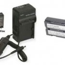 Battery + Charger for Panasonic CGR-D08 CGR-D08A CGR-D08A/1B CGR-D08R CGR-D110