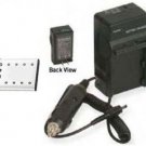 Battery + Charger for Casio EXZ1PE EXZ1PK EX-Z1SR EXZ1SR EX-Z670 EXZ270PK EX-S8