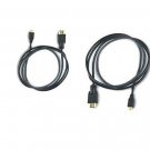 2X HDMI Cables for Samsung NX1000 EV-NX1000BABUS EV-NX1000BHWUS EV-NX1000BFWUS