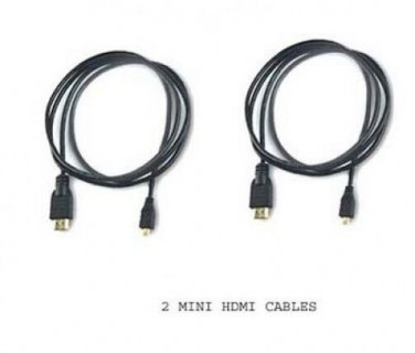 2 HDMI Cables for Sony HDR-CX130 HDR-CX150 HDR-CX160 HDR-CX300 HDR-CX350 CX360