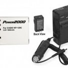 Battery + Charger for Casio EX-ZS10BK EX-ZS10BE EXZS10