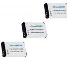 THREE 3X EN-EL23 Batteries for Nikon CoolPix P600 S810 S810C Digital Camera