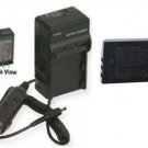 Battery + Charger for Sanyo VPC-WH1YL VPCWH1YL VPC-FH11 VPCTH1BL