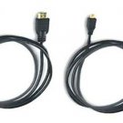 2 HDMI Cables for Sony HDR-CX380B HDR-CX390 HDR-CX390E HDR-CX400 CX400E CX410VE