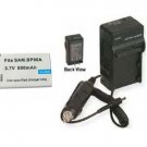 Battery + Charger for Samsung BP-90A IABP90A HMX-E10OP