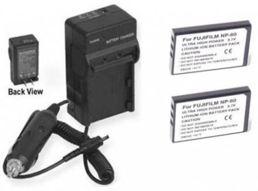 2 CGA-S301A/1B CGA-S301E/1B Batteries + Charger for Panasonic SV-AV10R SV-AV10S
