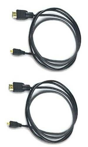 2X HDMI Cables for Sony HDR-PJ220 HDR-PJ230 HDR-PJ320 PJ320E HDR-PJ380 PJ380E