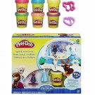 Play-Doh Disney Frozen Sparkle Snow Dome Set with Elsa and Anna + Extra