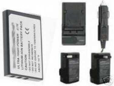 CGA-S302E/1B CGAS302E1B Battery + Charger for Panasonic SV-AV10S SV-AV100 SVAV20