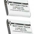 2 LI-50B Batteries for Olympus TG-805 TG-610 TG-810 SP-800UZ SP-810UZ SZ-10 SZ20