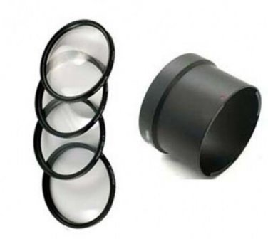 MACRO CLOSE UP Lens 4 Filter Kit+ Tube bundle for Nikon CoolPix A Digital Camera