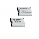 TWO 2X DB-L70 Batteries for Sanyo VPC-E10 DMX-E10 Digital Camera