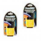 TWO 2 BP-727 Batteries for Canon HFR36 HFR37 HFR38 HFR306 HFR30 HFR300 HFM506