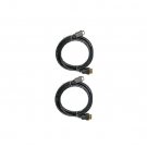 TWO 2X HDMI Cables for Sony HDR-TD20 HDR-TD30 HDR-TD30E HDR-TD30VB HDR-TD30VE