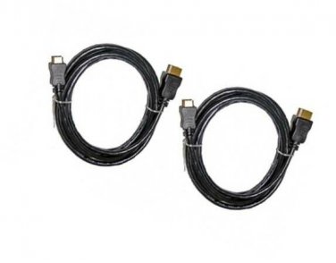 2X HDMI Cables for Sony HDR-GW55 HDR-GW55VE HDR-GW77 HDR-GW77E HDR-GW77V