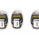 THREE 3X NP-60 NP-60DBA Batteries for Casio EX-Z20 EX-Z21 EX-Z22 EX-Z29 EX-Z80