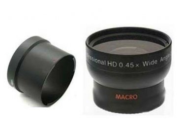 Wide Lens + Tube adapter bundle for Kodak DX7440 Z730 DX-7440 Z-730