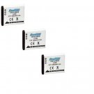 3X LI-50B Batteries for Olympus D-780 SP-720 SZ-15 SZ-16 TG-625 TG-630 TG-830