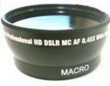 Wide Lens for Sony DCR-SR100 DCR-SR80 DCRSR82 DCR-TRV10