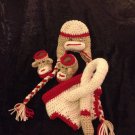 Crochet Sock Monkey Outfit