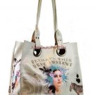 "Graphic Zebra Art Collage " Tote Bag Purse Carry-All