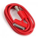 Red 6FT USB Power Cable Charging Cord Sync Charge iPhone 3G 3GS 4 4S iPod Touch