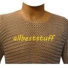 Butted Chain Mail Aluminium Shirt with Silver Anodizing Medium