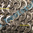 MS Chainmail Shirt Flat Riveted with Flat Washer Rings - SHEET Only Small LL