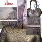 Ms Chain Mail Shirt Flat Rivet Flat Washer Coif Chain mail Legging Chainmail