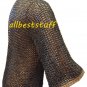 MS Chain Mail Round Riveted with Flat Washer Chainmail Shirt with Brass Rings
