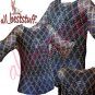 Designer Chainmail Butted Blackend Chain Mail Shirt with Brass Shirt LL