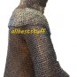 MS Flat Riveted with Flat Washer Chain Mail Shirt with Coif in 8mm LL