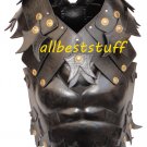 Body Muscle Armor Chestplate Armor Leather Body Armor Black