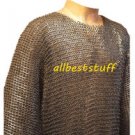MS Chain Mail Chainmail Shirt Flat Riveted Washer