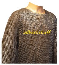 MS Chain Mail Chainmail Shirt Flat Riveted Washer