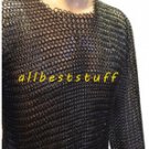 Butted Chain Mail Shirt Medium & Aventail Set SCA