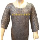 MS Chain Mail Chainmail Shirt Flat Riveted Washer Hauberk