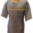 MS Chain Mail Chainmail Shirt Flat Rivet with Flat Washer - Zinc Plated Medium