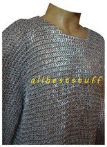 Aluminium Full Flat Riveted Chain Mail Shirt SM 16g 9mm