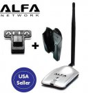 Alfa AWUS036H 1000mw Long Range USB Wireless Adapter + Mount Holder